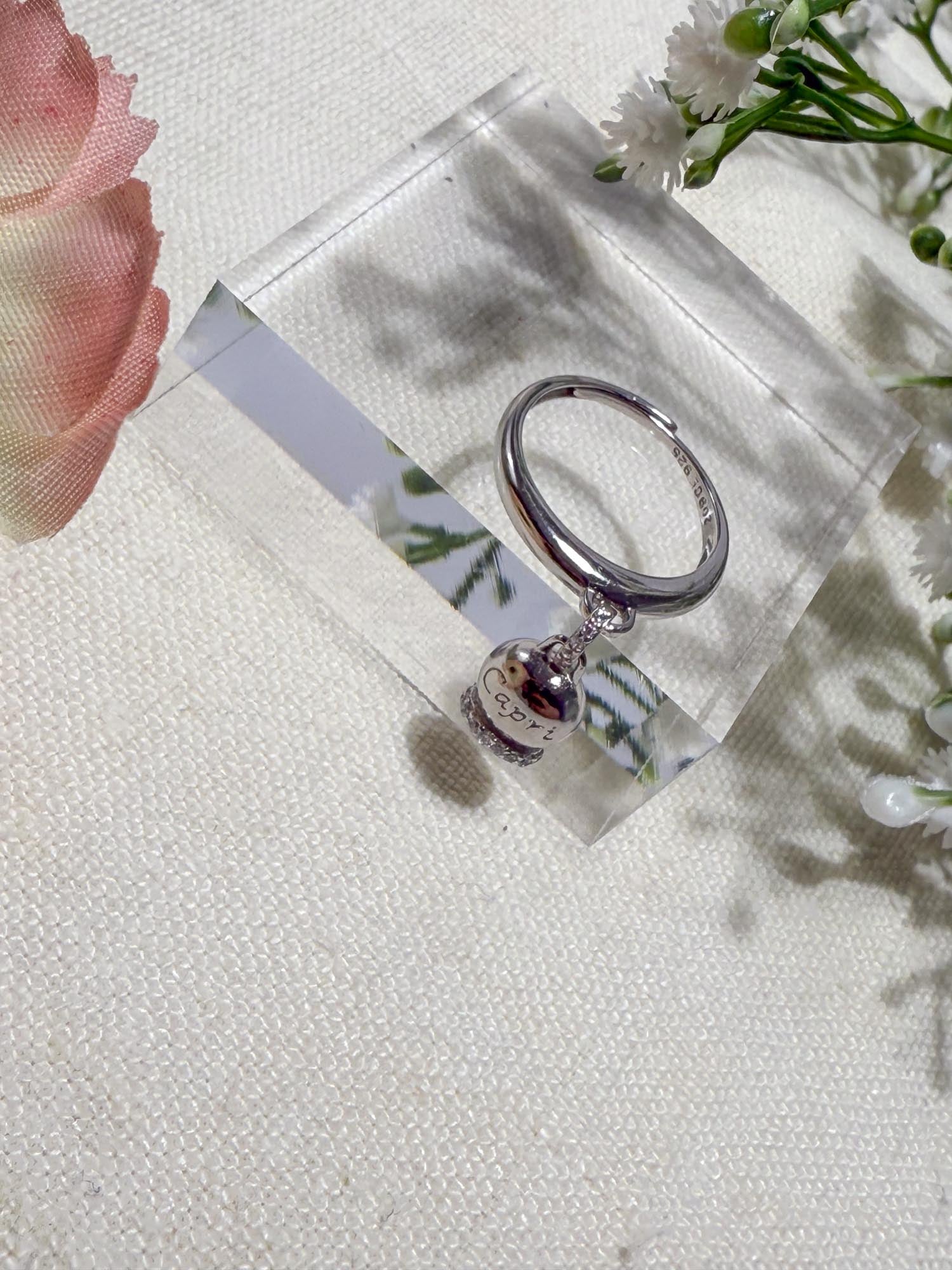 ANELLO CAMPANELLA CAPRI ARGENTO 925