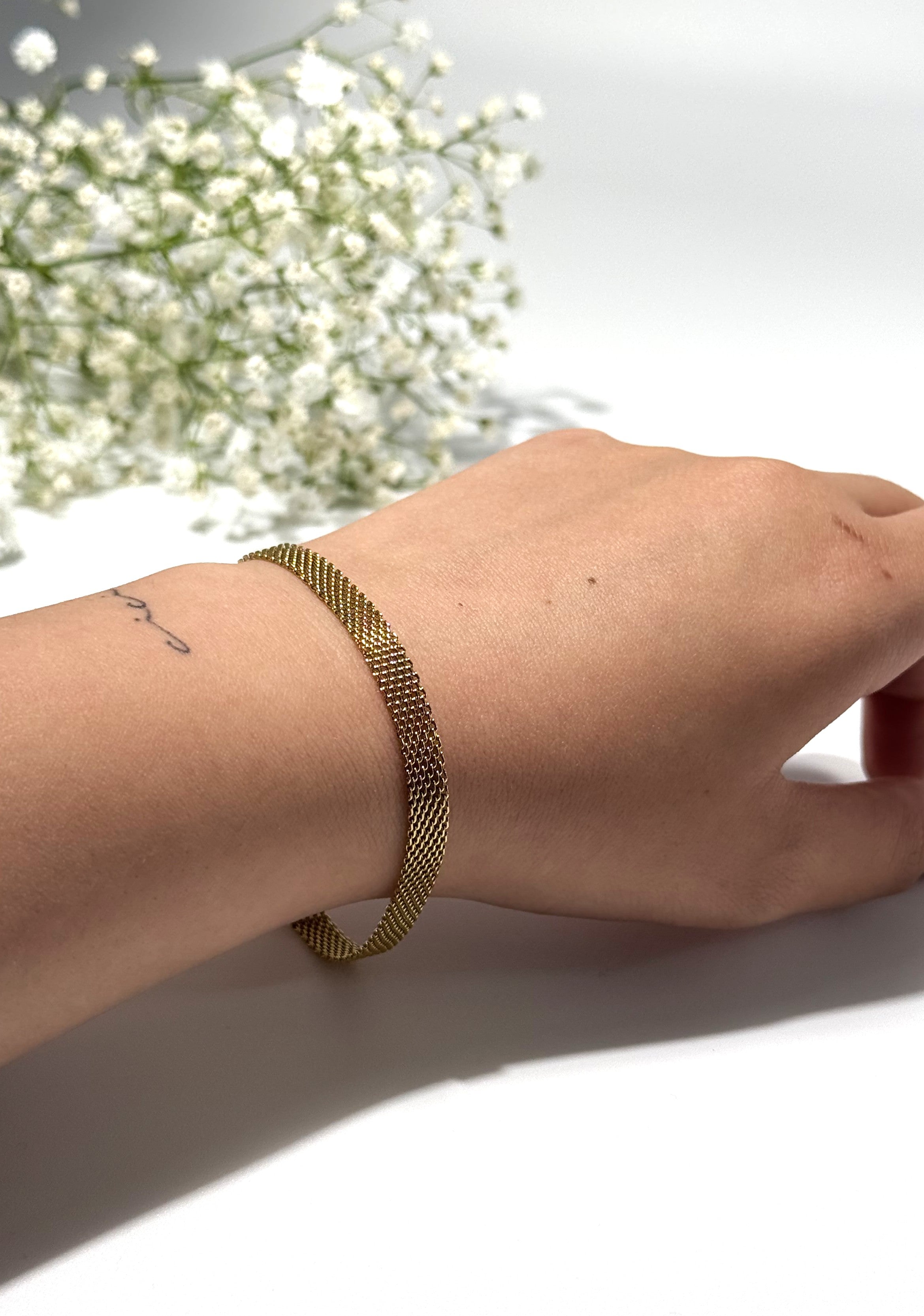 BRACCIALE CHOKER ACCIAIO 304 GOLD