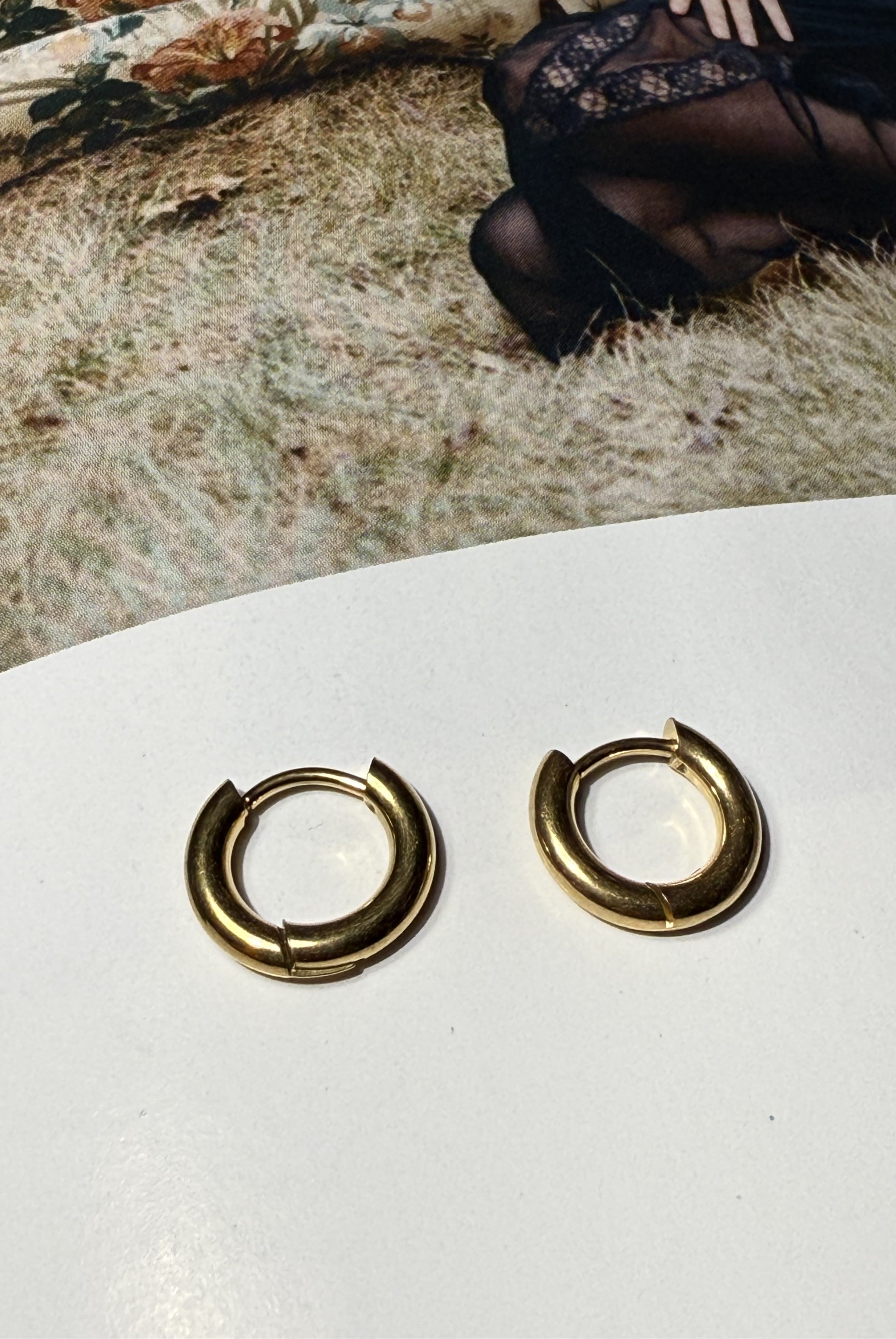 CERCHIETTO 2*12MM ACCIAO 304 GOLD