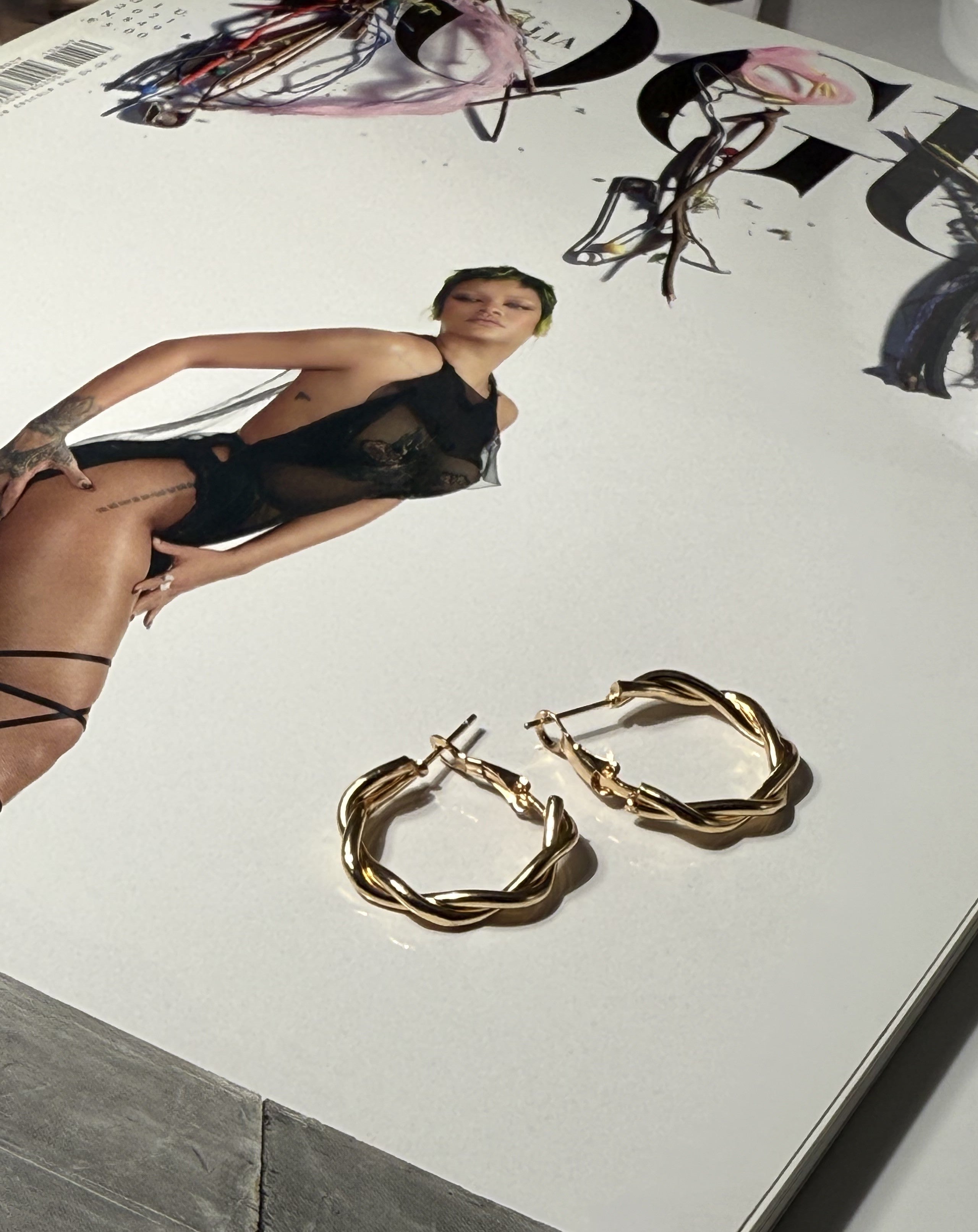 CERCHIETTO TORCHON SLIM ACCIAIO 304 GOLD