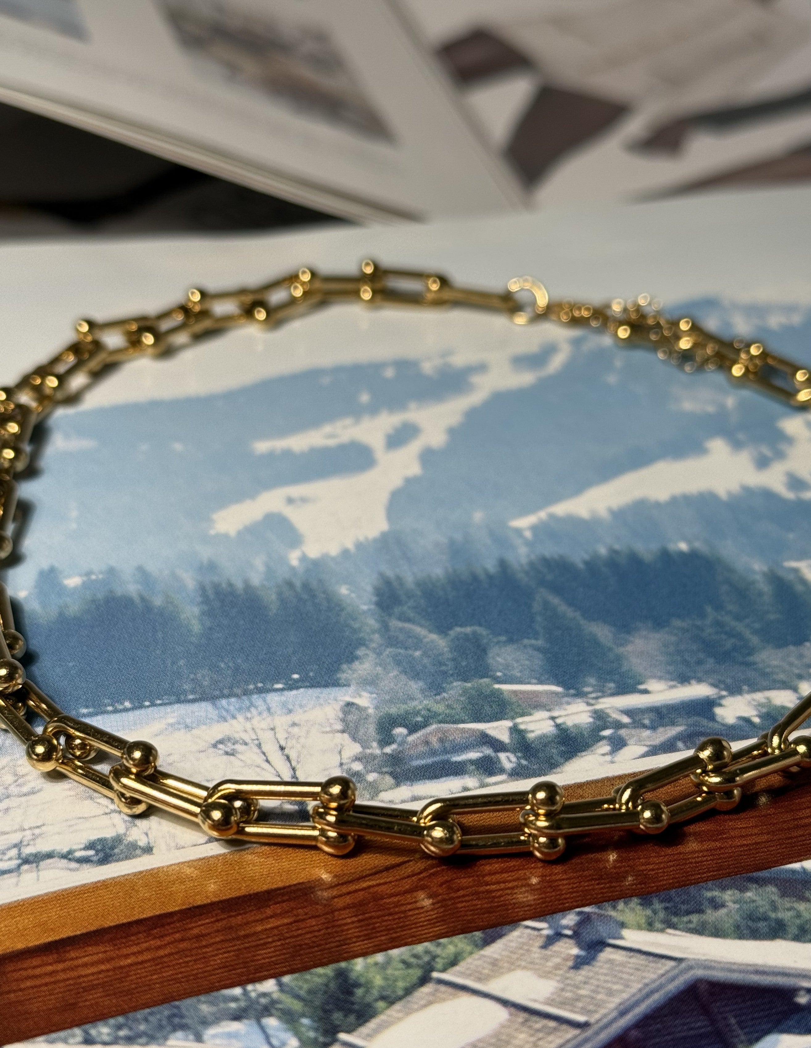 COLLANA ANGELINA ACCIAIO 304 GOLD