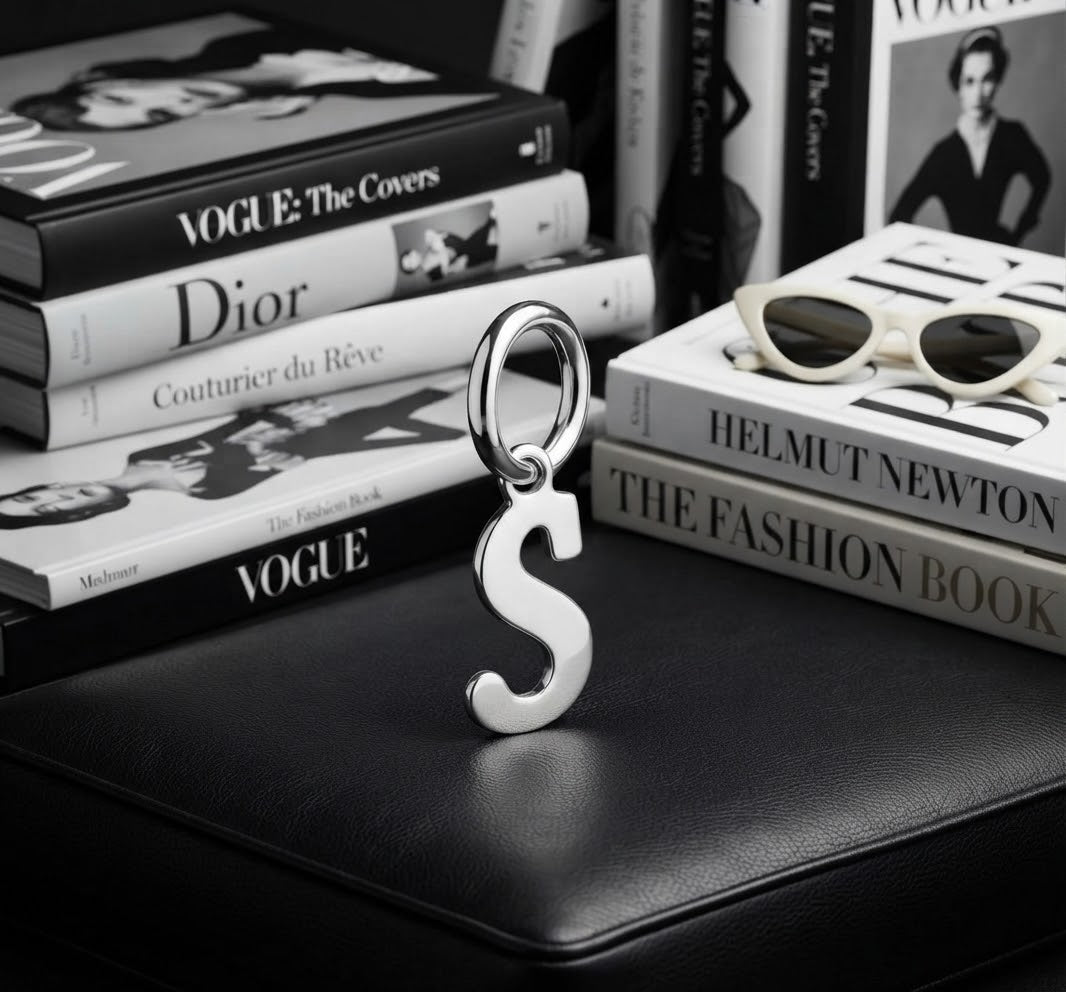 Ciondolo Lettera Silver