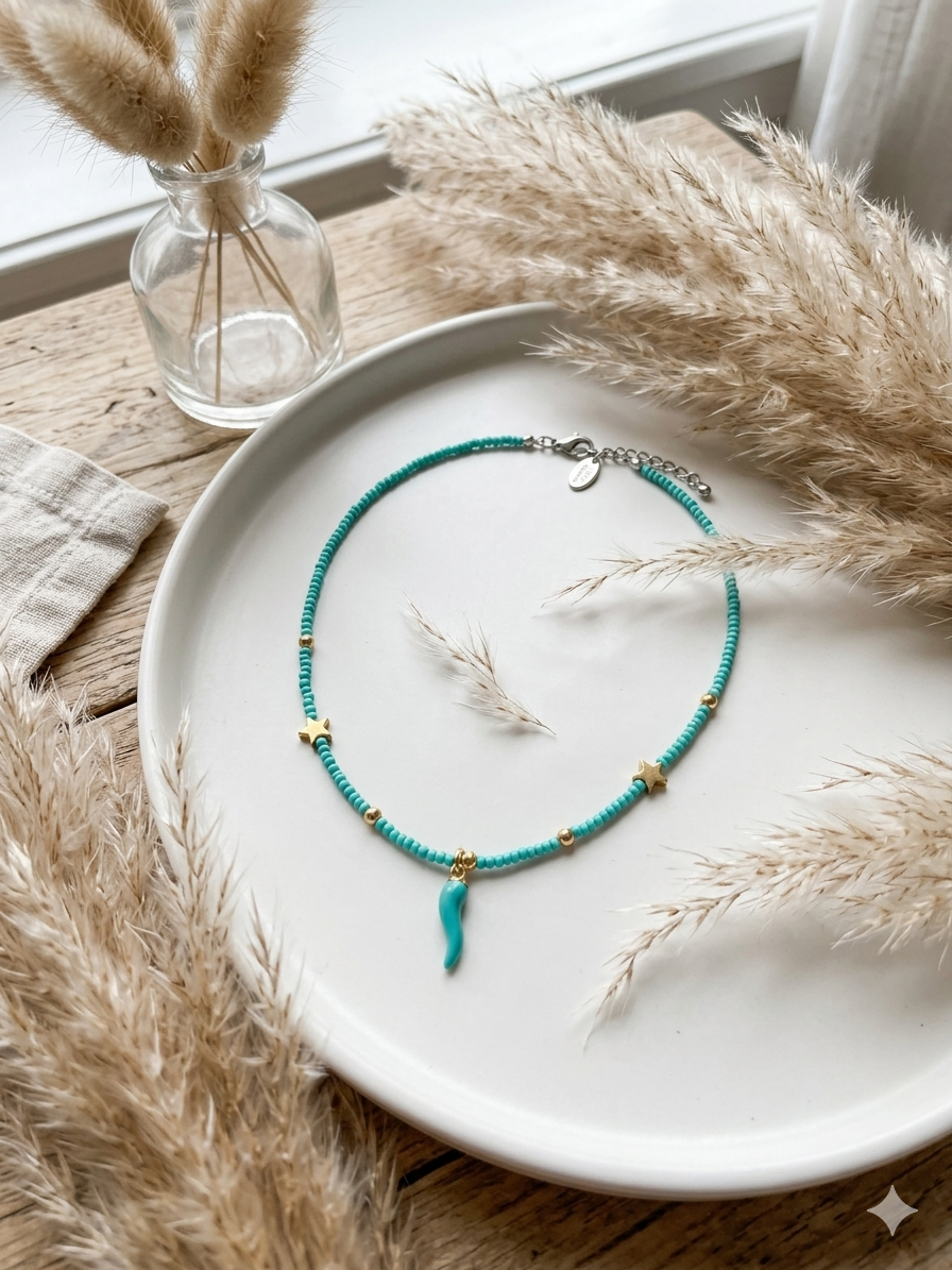 Collana Stella e Corno
