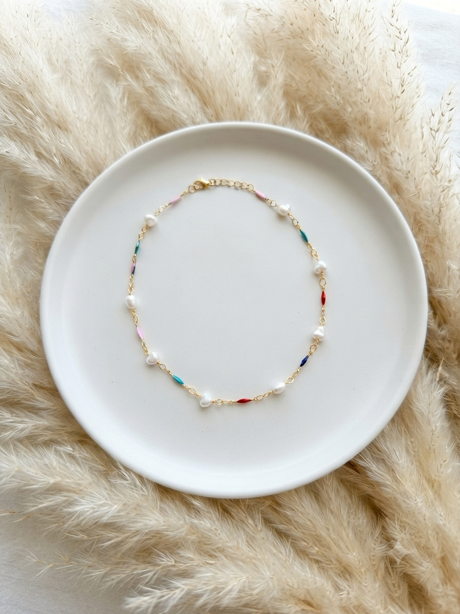 Collana Delic multicolore