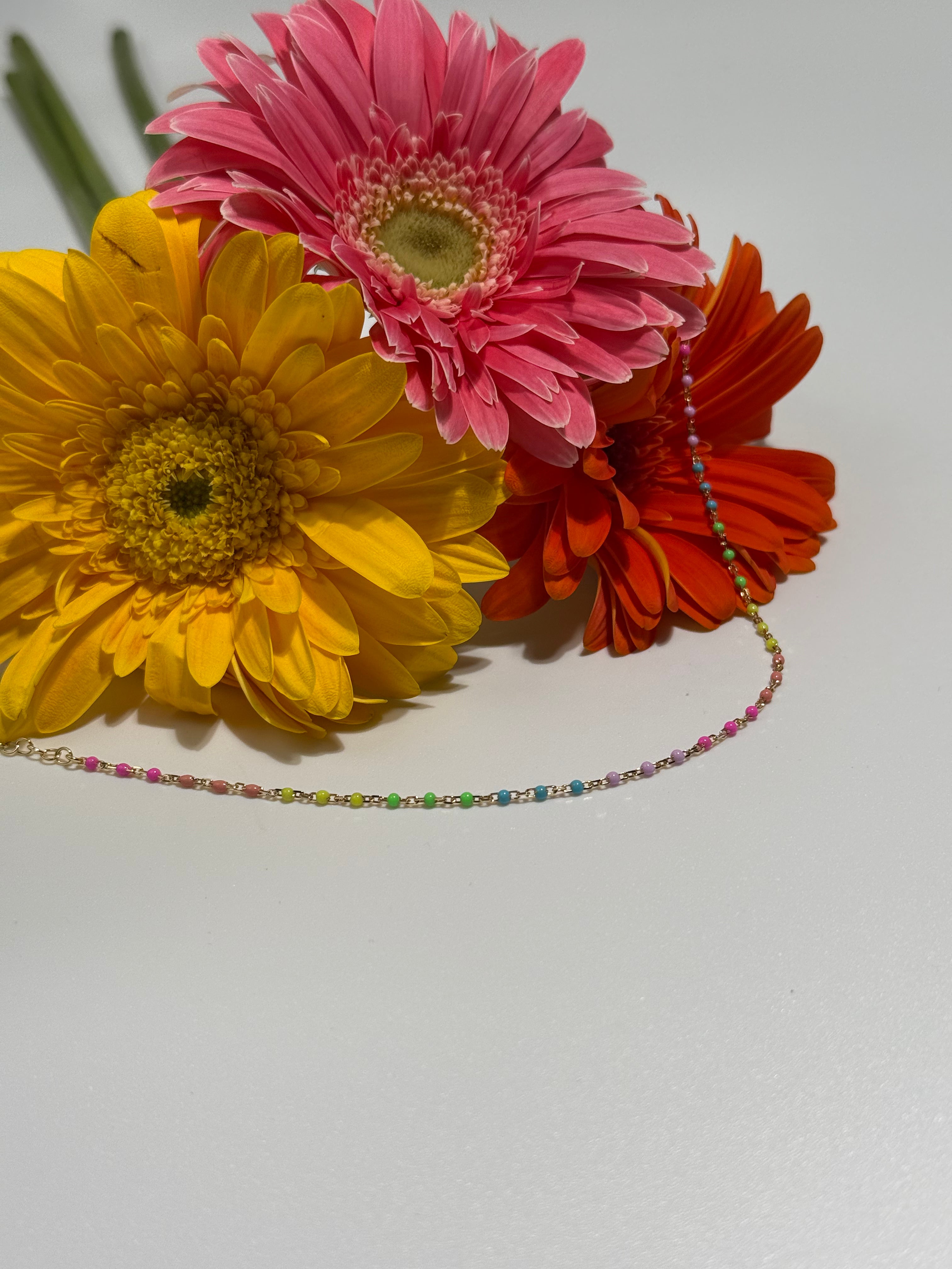 CAVIGLIERA MULTICOLOR IN ARGENTO 925