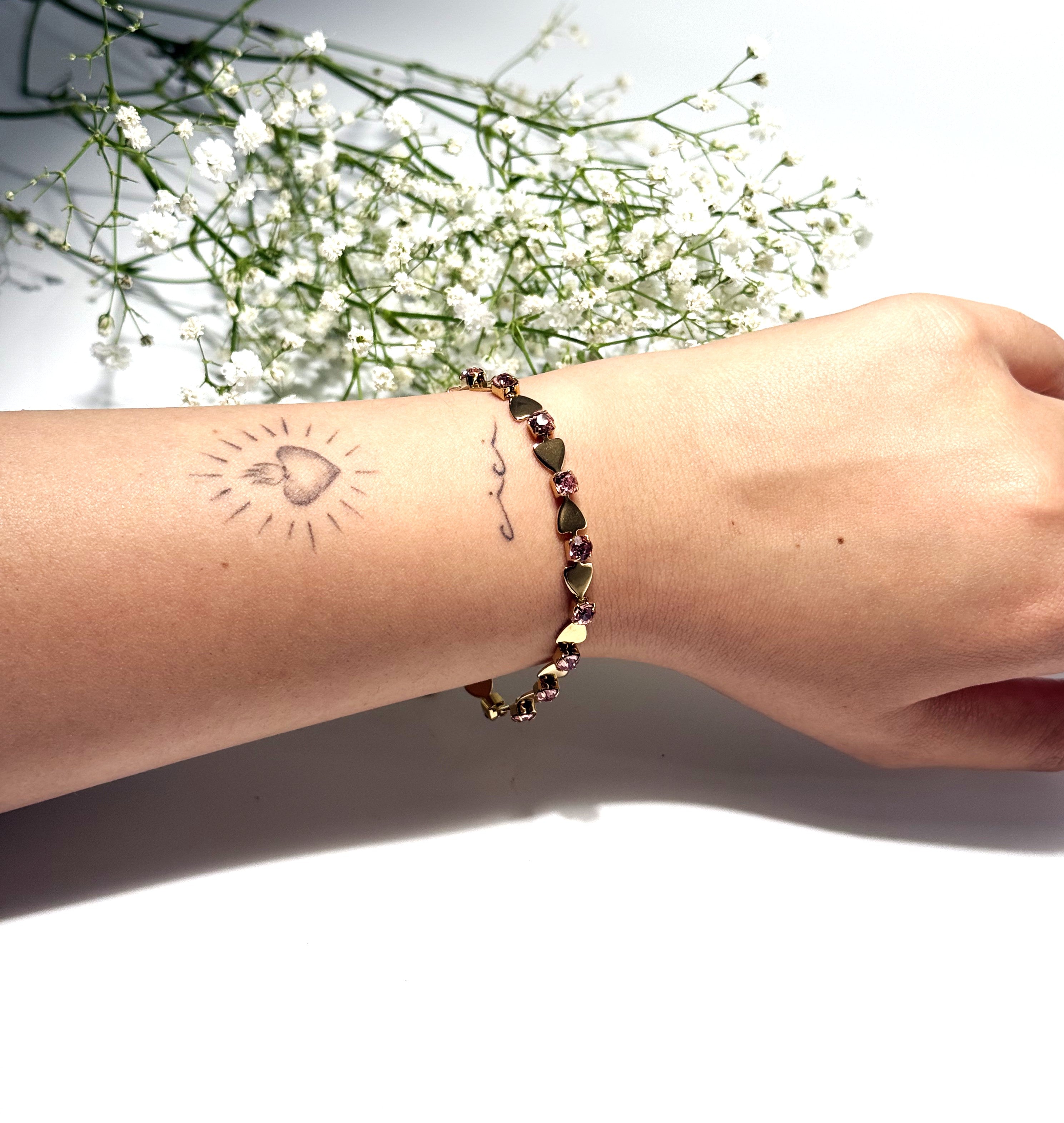 BRACCIALE LINDA ACCIAIO 304 GOLD