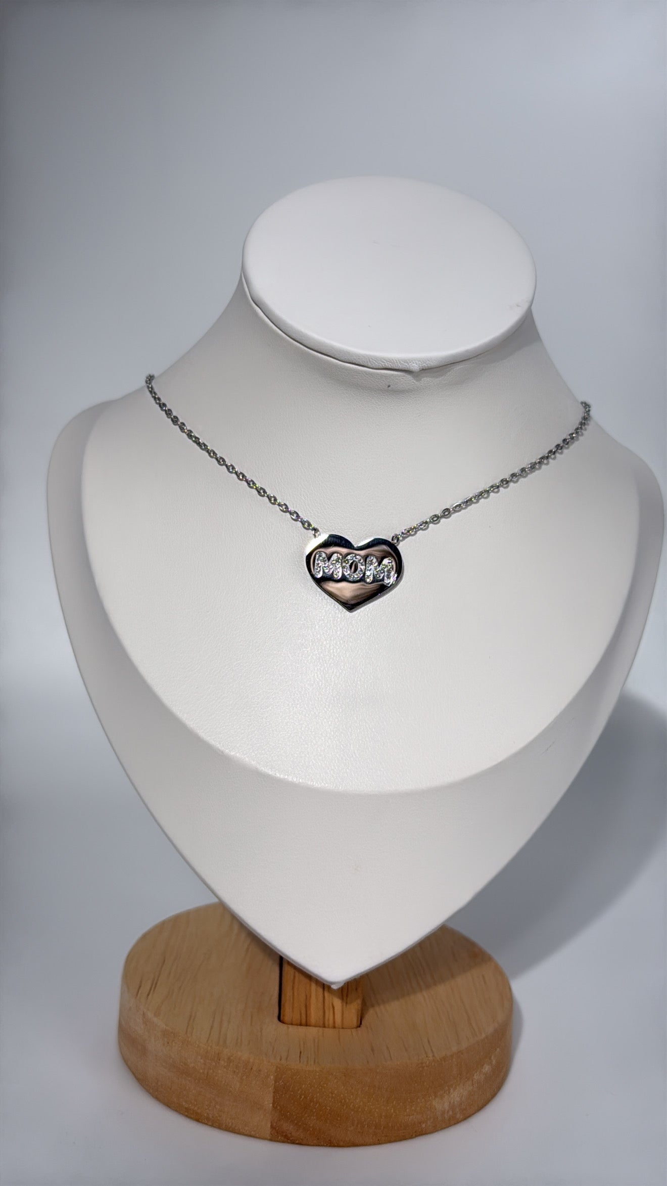 COLLANA CUORE MOM