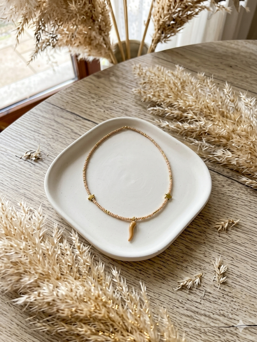 Collana Stella e Corno