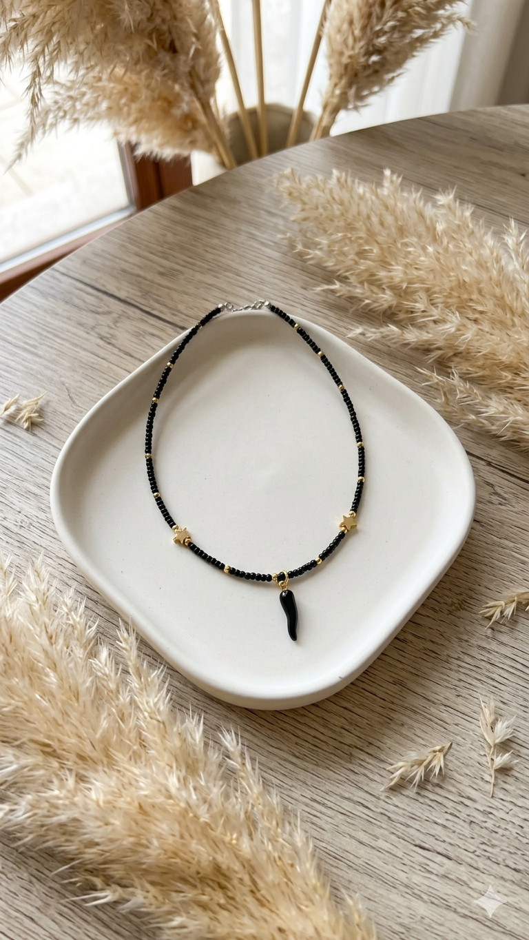 Collana Stella e Corno