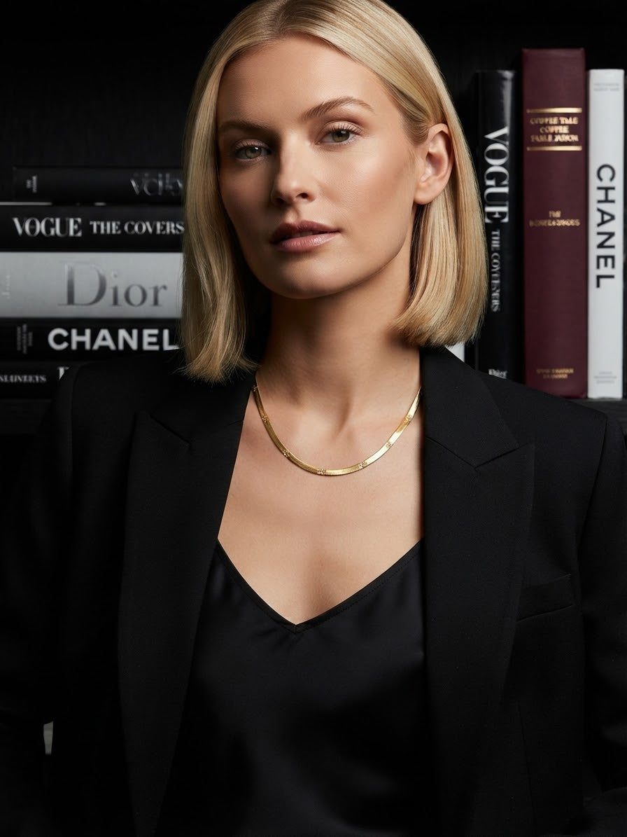 Collana Snake fiocco
