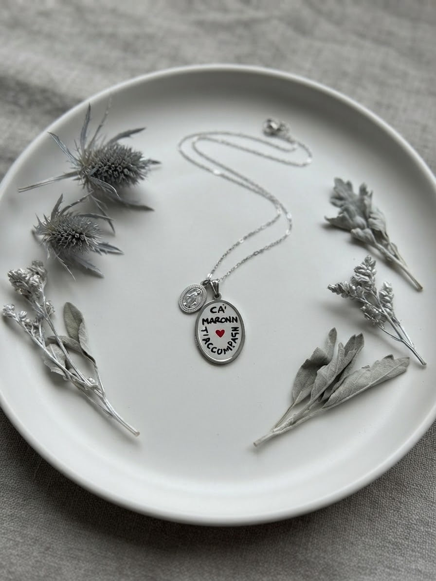 Collana ca Maronn silver