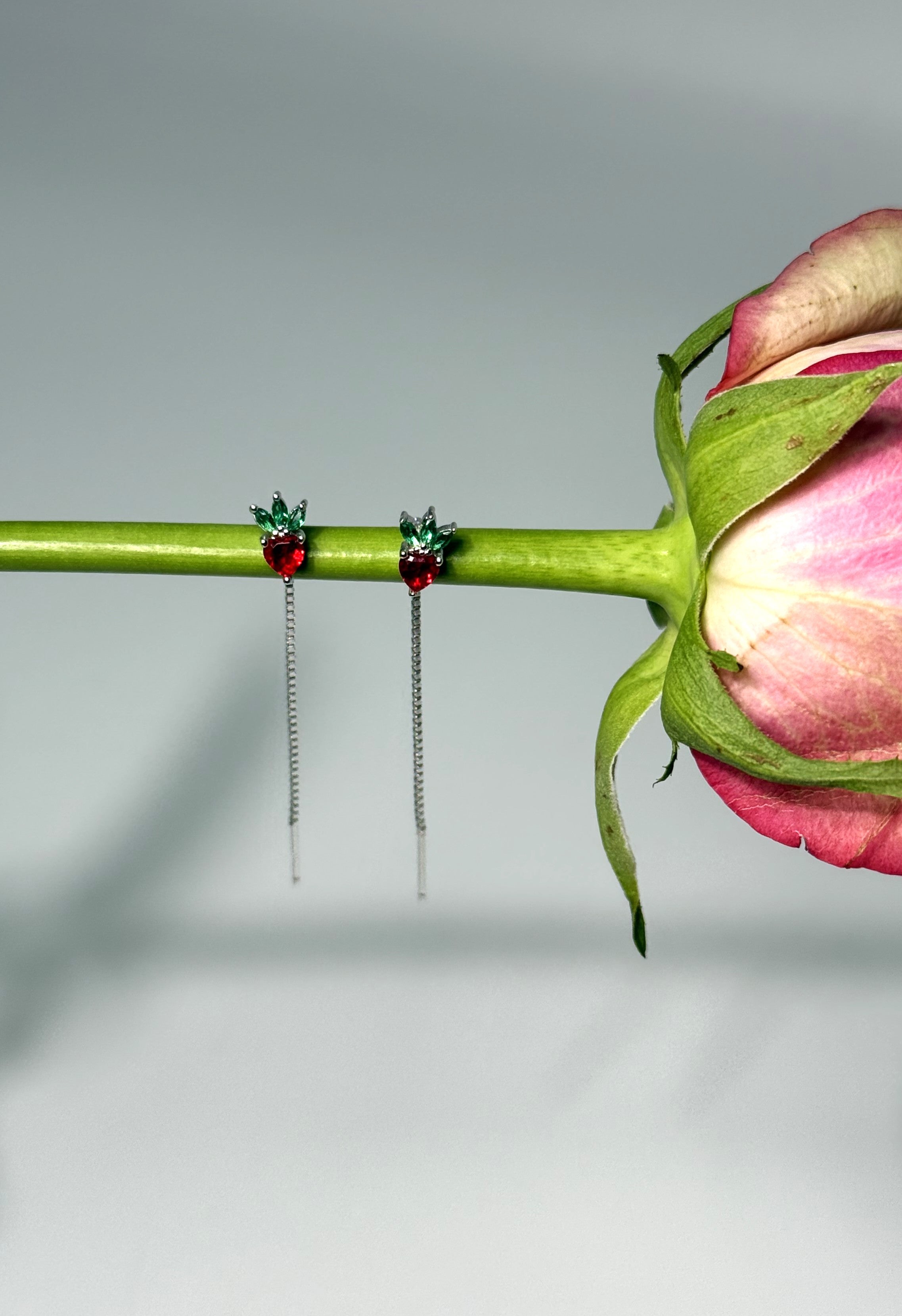 SALI SCENDI FRUIT FRAGOLA ARGENTO 925